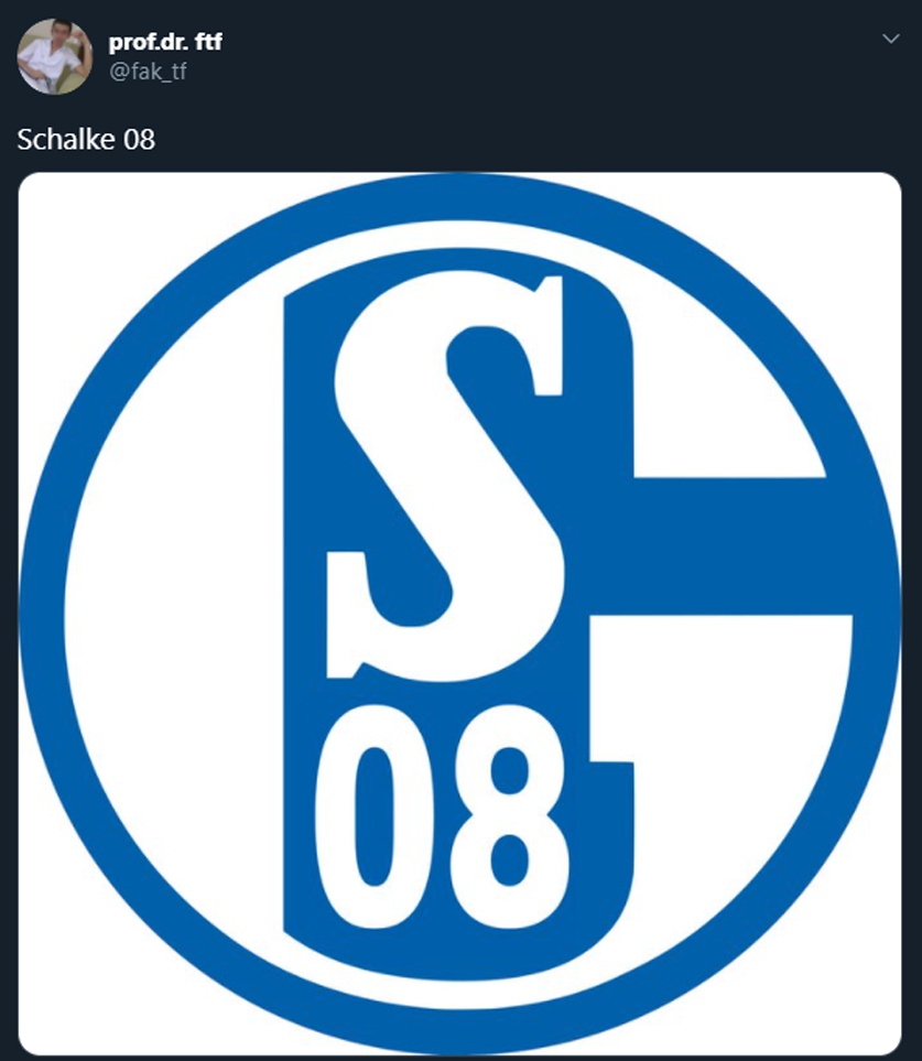 NOWE LOGO Schalke po porażce z Bayernem... :D